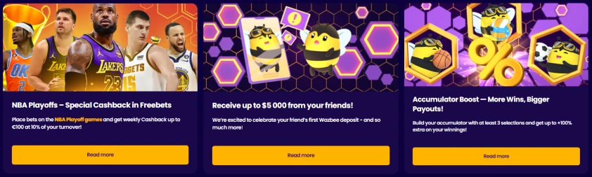 Wazbee Promotions